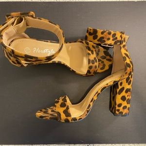 Cheetah heels